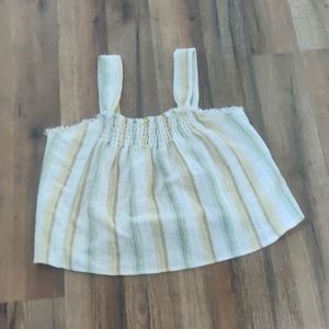 Zara crop top size 13-14 cm 164 made in turkey originally 20$ going for  11$